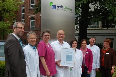 Bild: Münsters erstes zertifiziertes Zentrum für Alterstraumatologie im Ev. Krankenhaus