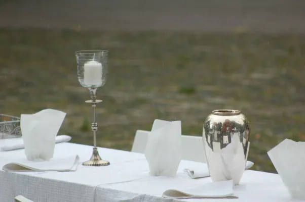 Bild: Weißes Dinner 2019 in Hamburg Eimsbüttel
