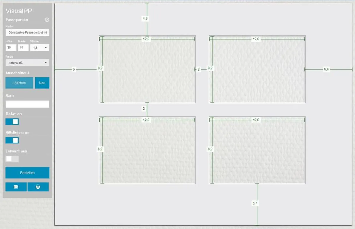 Passepartout-Designer VisualPP