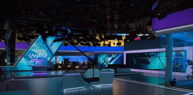 Bild: IP innovation at its best: Ein neues, hochmodernes TV Studio für Al-Araby