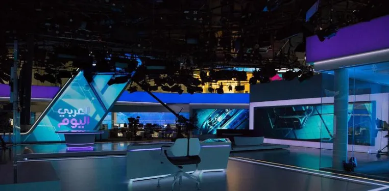 Bild: IP innovation at its best: Ein neues, hochmodernes TV Studio für Al-Araby