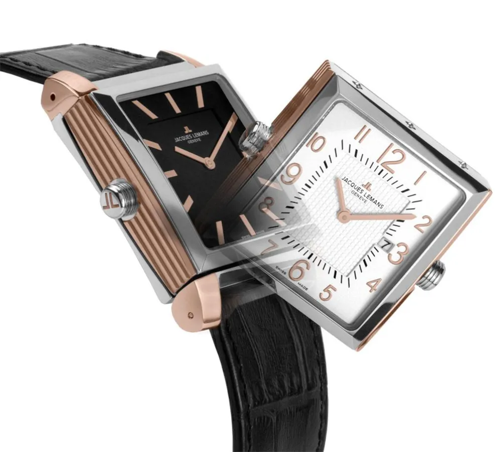 Neues Modell aus der Jacques Lemans GENEVE Kollektion: Sigma Retro DualTimer