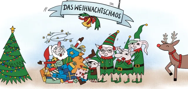 Bild: Kostenfreier Team-Rätselspaß zu Weihnachten: "Das Weihnachtschaos"
