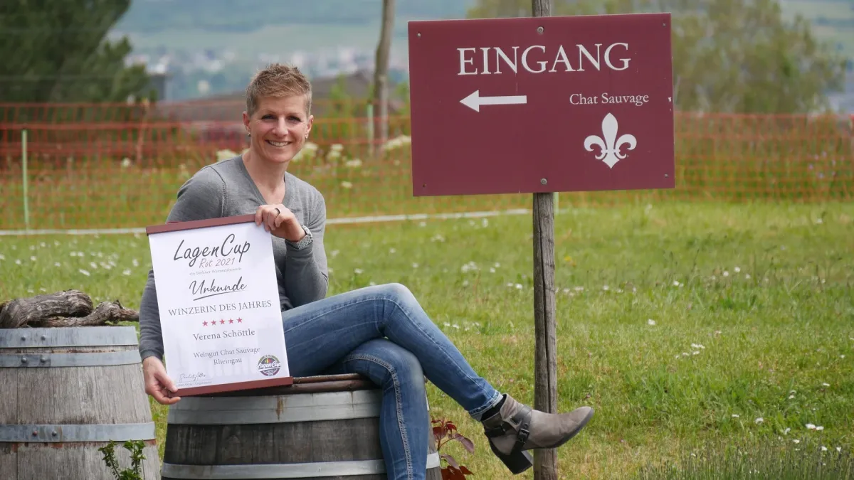 Winzerin Verene Schöttle - Weingut Chat Sauvage (© LagenCup)