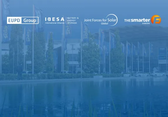 Bild: Die EUPD Group bietet Markteinblicke und strategisches Networking bei der The smarter E Europe 2026 