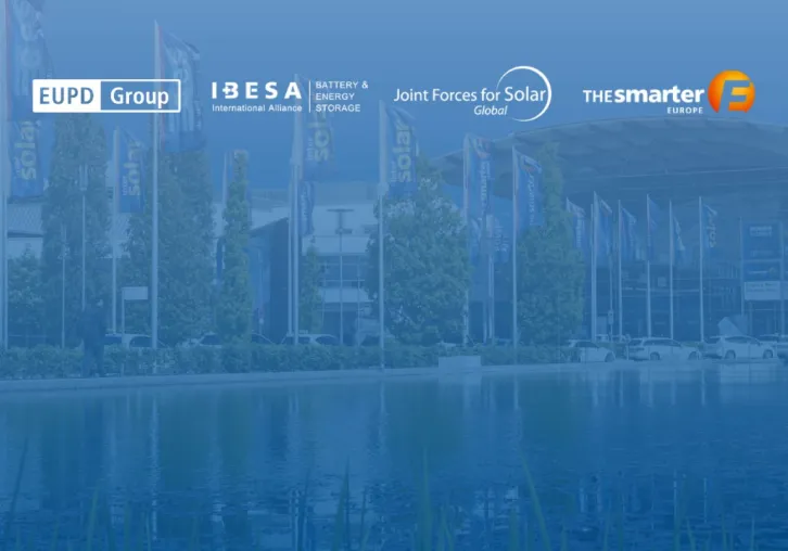 Bild: Die EUPD Group bietet Markteinblicke und strategisches Networking bei der The smarter E Europe 2026 
