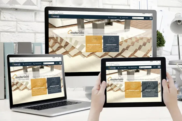 Bild: Mit materialo® und www.materialo.com fit für die Zukunft des Inneneinrichtungs-Handels