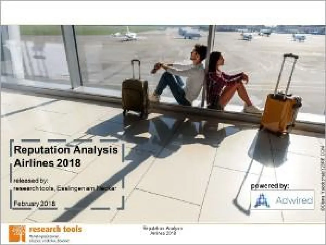 Reputation Analysis Airlines 2018