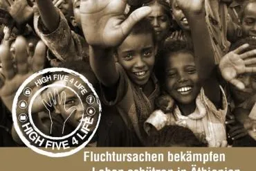 Bild: Menschen für Menschen - Karlheinz Böhms Äthiopienhilfe: Neue Mitmach-Initiative „HIGH Five 4 Life“