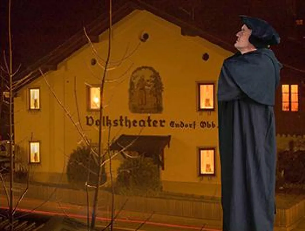 Markus Mädler verkörpert Martin Luther