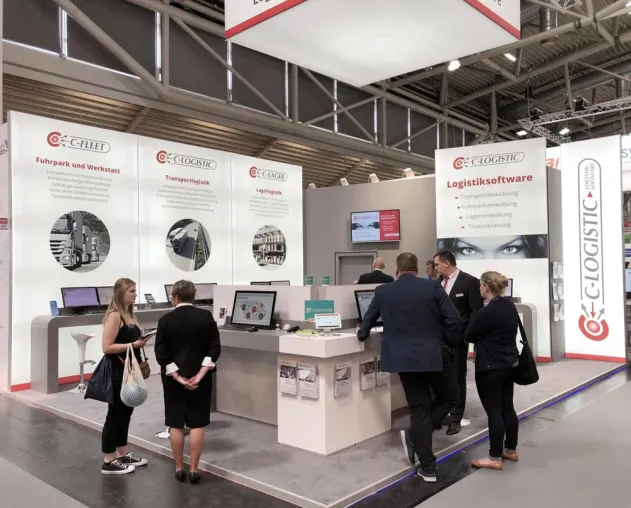 TMS C-Logistic auf der transport logistic 2019: Sicher aufgestellt für die Zukunft Bild: TMS C-Logistic auf der transport logistic 2019: Sicher aufgestellt für die Zukunft