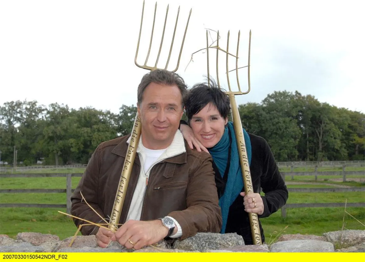 Uwe Bahn und Sandra Keck - die Moderatoren