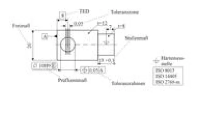 Bild: Neue ISO-Toleranznormung zur eindeutigen Bauteilbeschreibung