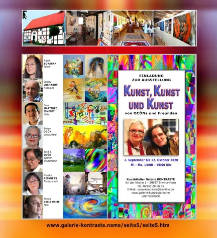 Bild: Kunst, Kunst und Kunst...con OCÓNs und Freunden