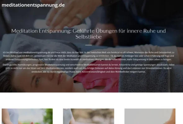 Bild: Meditation und Entspannung: Wege zur inneren Ruhe im Alltag