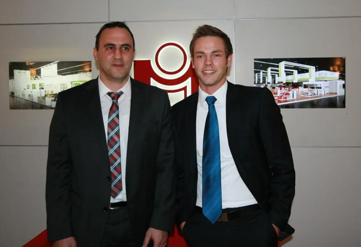 Florian Crasnaru und Florian Schneider (v.l.n.r.)