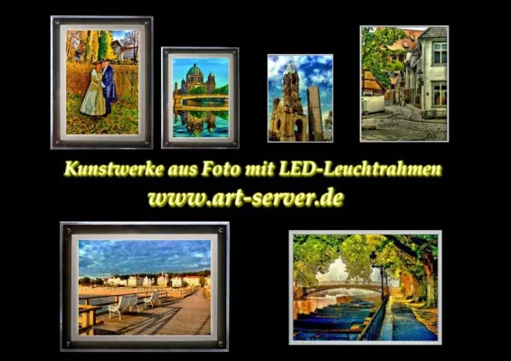 Bild: Aus Foto wird Kunstwerk – art-server startet neuen Service