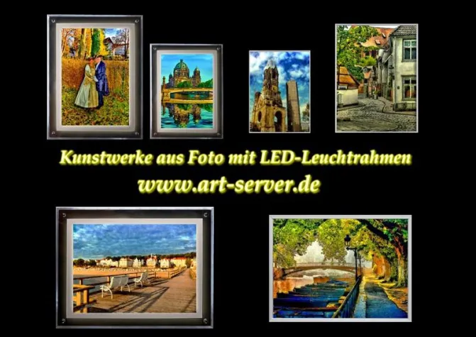 Bild: Aus Foto wird Kunstwerk – art-server startet neuen Service
