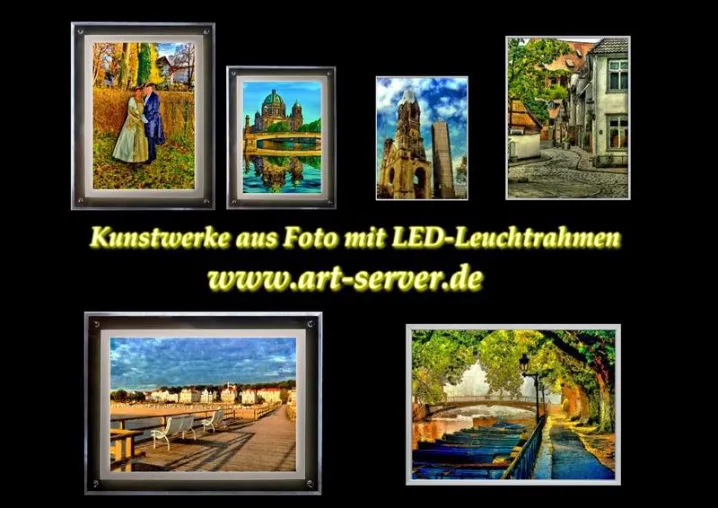 Aus Foto wird Kunstwerk – art-server startet neuen Service Bild: Aus Foto wird Kunstwerk – art-server startet neuen Service