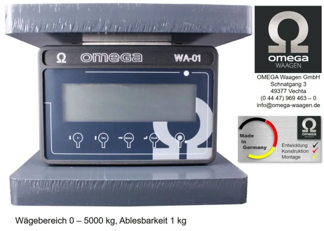 Bild: Maschinenwaage von OMEGA Waagen GmbH