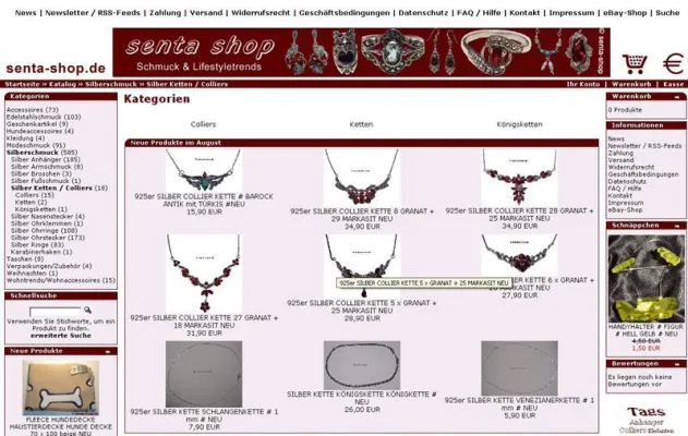 Bild: senta-shop.de - Der Online Shop für Schmuck & Lifestyletrends