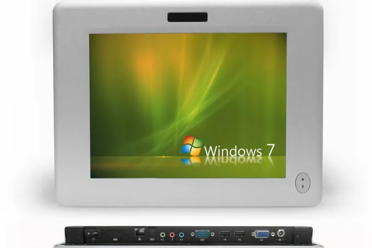 Lüfterloser, Super-Slim-Line Industrie Panel-PC mit Touchscreen Bild: Lüfterloser, Super-Slim-Line Industrie Panel-PC mit Touchscreen