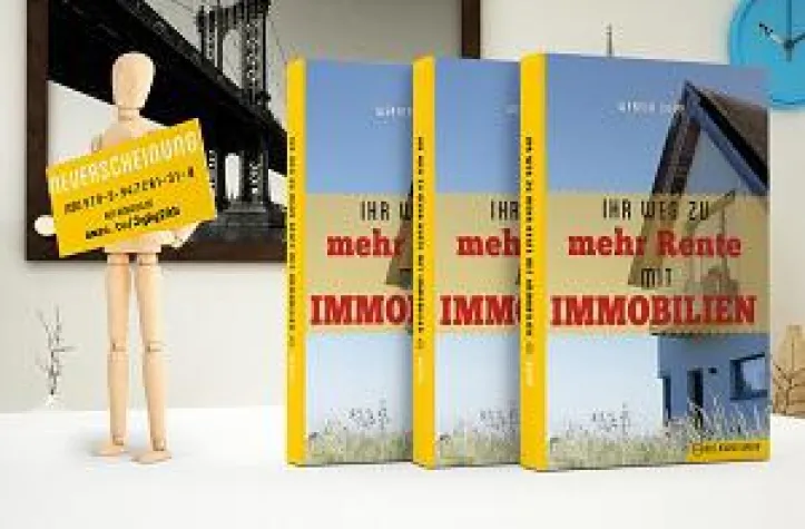 Bild: Neues Buch von Werner Siepe: Ihr Weg zu mehr Rente mit Immobilien