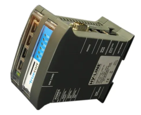 Bild: M2M Industrie Router 4-fach Ethernet Switch, erweit. Temperaturbereich von -20 bis +70°C und UMTS/HSDPA Modem