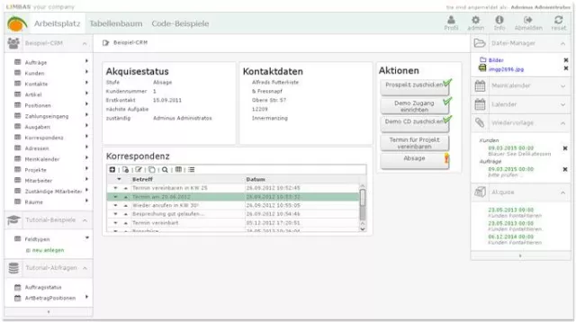 Bild: Opensource Framework Limbas 3.0 neue Version
