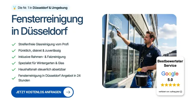 Bild: Feinstaubbelastung an Rhein und Autobahn: Fensterreinigung in Düsseldorf erklärt Bedarf