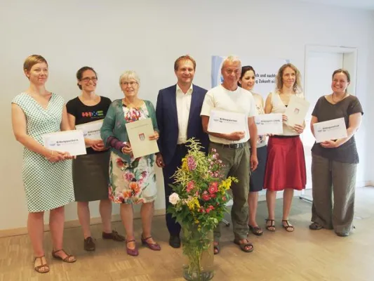 Bild: Wie man Nachhaltigkeit heute vermittelt - Umweltsenator zeichnet Bildungsakteure aus