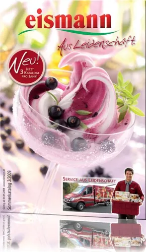 56 Seiten eismann-Leidenschaft im neuen Produktkatalog Bild: 56 Seiten eismann-Leidenschaft im neuen Produktkatalog