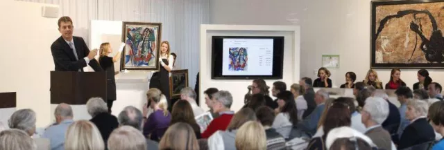 Bild: Kunst-Auktionen weiter im Aufwind - Hohe Steigerungen und viele neue Käufer
