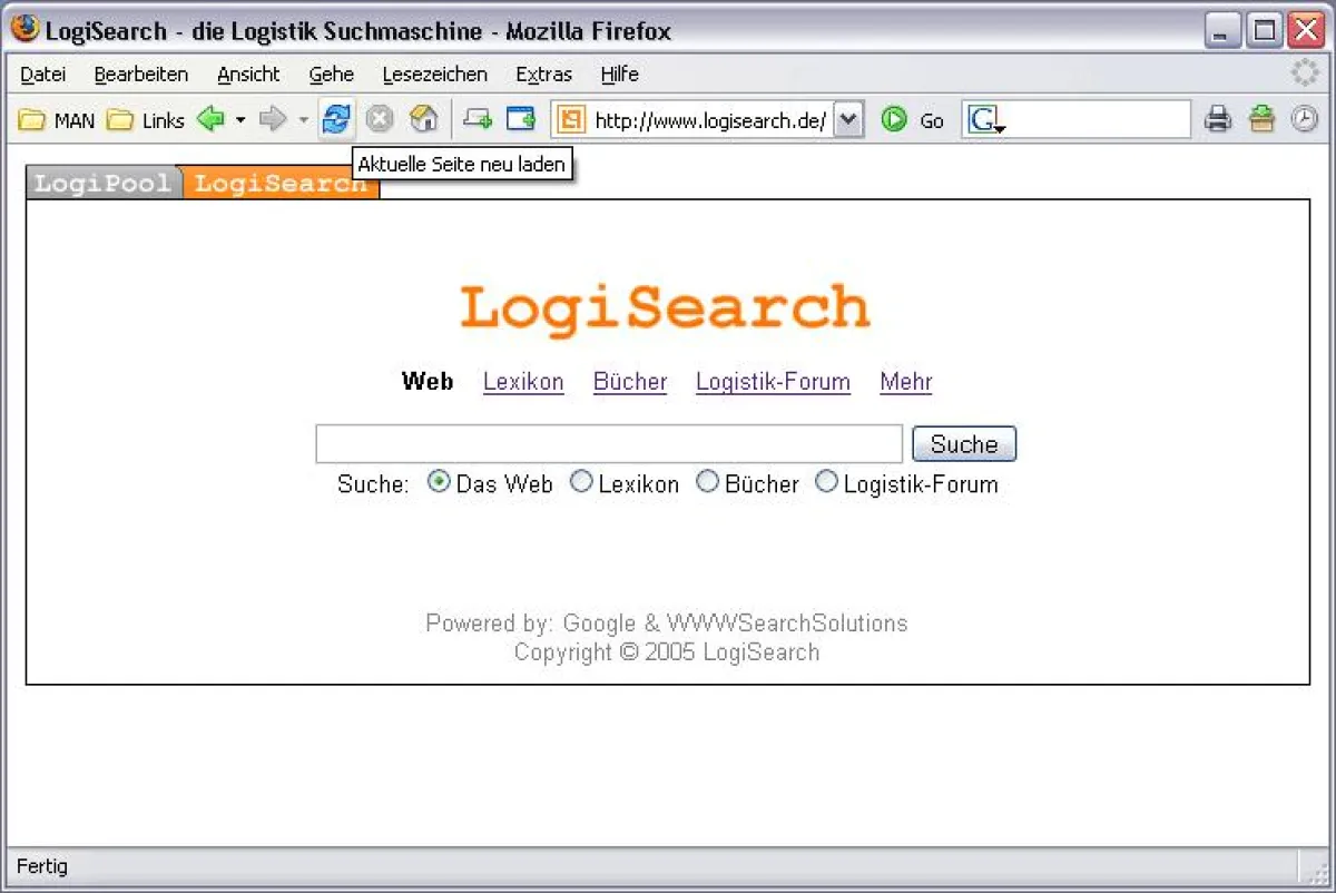 Mit www.LogiSearch.de bietet LogiPool neben dem Austausch über Fachthemen nun auch die Möglichkeit zur umfassenden Branchenrecherche.