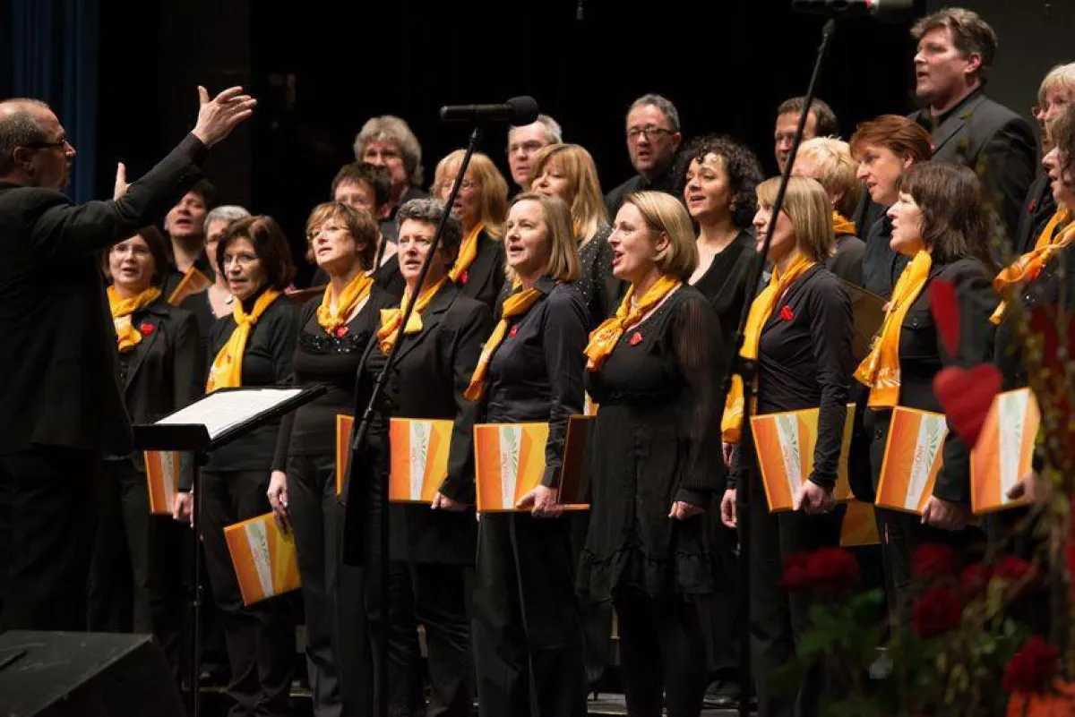 CHOR. MUSIK. BEGEISTERT. Der SonntagsChor Rheinland-Pfalz ist am 18. April im Forum Polch zu Gast.