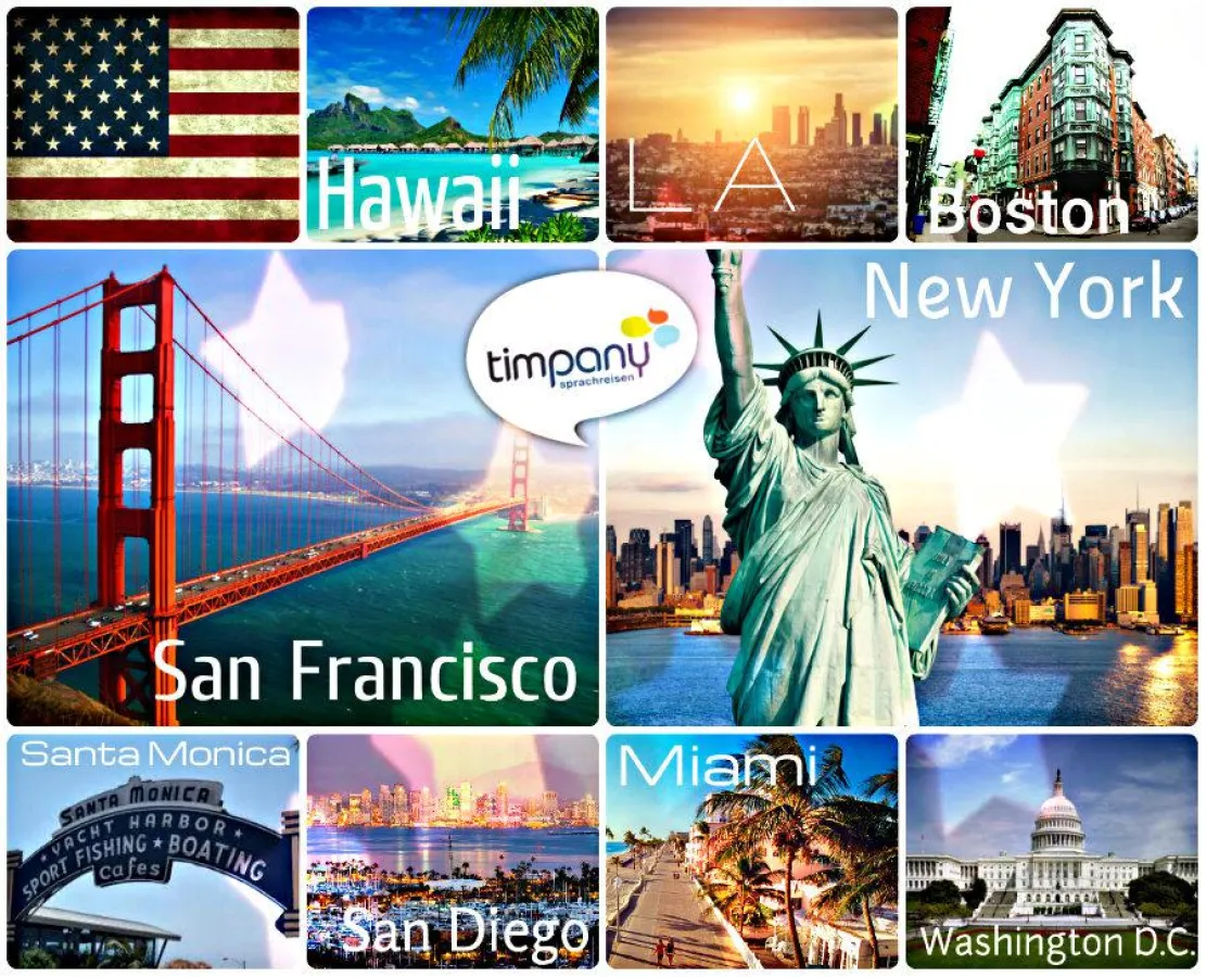 Neue Reiseziele in den USA - Timpany Languages