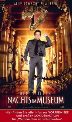 Bild: NACHTS IM MUSEUM-Charity-Previews in drei Berliner und weiteren Kinos bundesweit