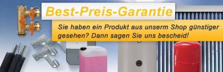 Die Solardirekt24.de Best-Preis-Garantie Bild: Die Solardirekt24.de Best-Preis-Garantie