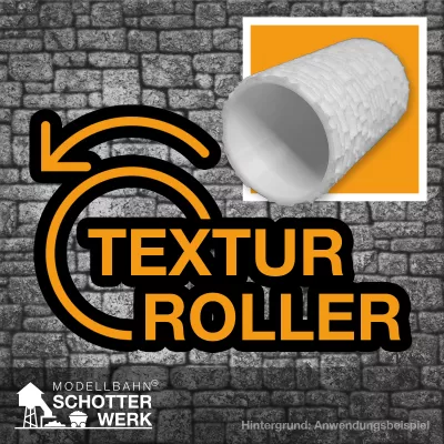 Bild: Textur Roller von Modellbahn Schotterwerk jetzt in vielen neuen Dekoren erhältlich 