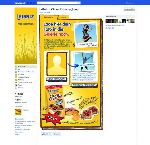 Bild: webguerillas suchen Markenbotschafter für neuen Leibniz Choco Crunchy