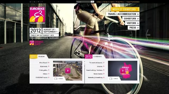 Bild: Columbus Interactive launcht neue Eurobike Website und gewinnt E-Mail-Marketing Etat der Messe Friedrichshafen