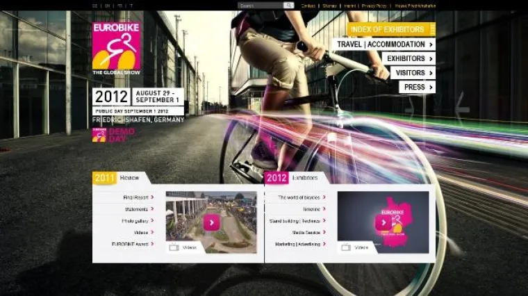 Bild: Columbus Interactive launcht neue Eurobike Website und gewinnt E-Mail-Marketing Etat der Messe Friedrichshafen