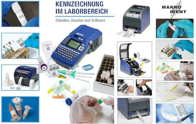 Labor-Kennzeichnungslösungen von MAKRO IDENT Bild: Labor-Kennzeichnungslösungen von MAKRO IDENT
