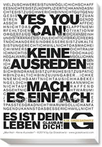 Ilja Grzeskowitz startet die längste Ausredensammlung der Welt Bild: Ilja Grzeskowitz startet die längste Ausredensammlung der Welt