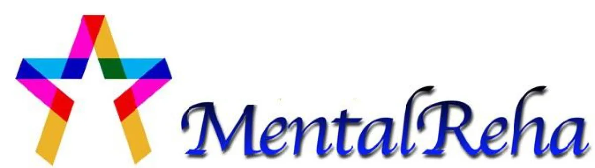 Das MentalReha Logo - symbolisiert einen Menschen und seine Vielfältigkeit