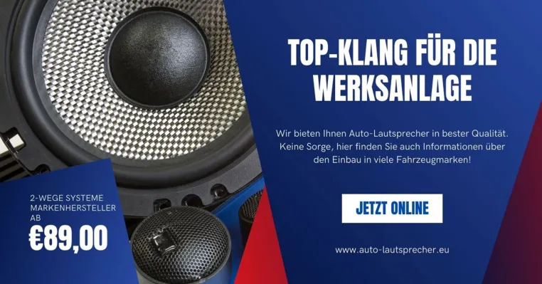 Bild: Auto-Lautsprecher.eu Top-Klang für die Werksanlage