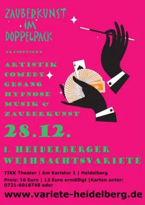 Bild: Weihnachtsvarieté im Karlstorbahnhof, Heidelberg