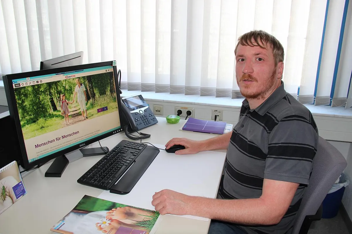 Torsten Ehlers wirft noch mal einen Blick auf den neuen Internetauftritt der Diakonie.