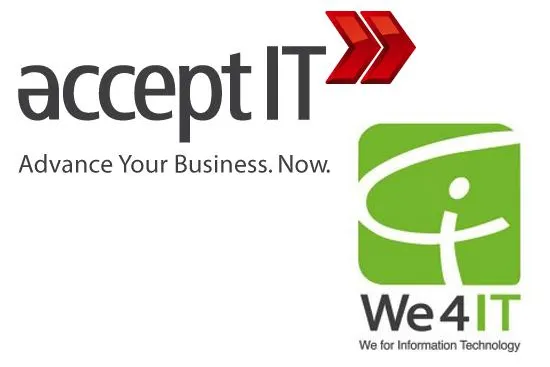 acceptIT und We4IT intensivieren Zusammenarbeit Bild: acceptIT und We4IT intensivieren Zusammenarbeit