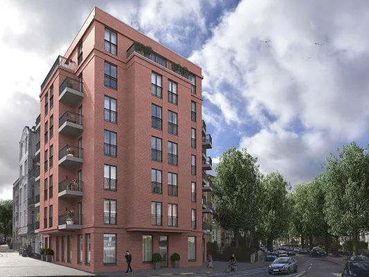 Bild: NEW72 –In Hamburg-Hohenfelde entstehen 27 Neubauwohnungen